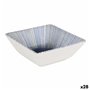 Assietes La Mediterránea Irys Porcelaine 13 x 13 x 5 cm (28 Unités)