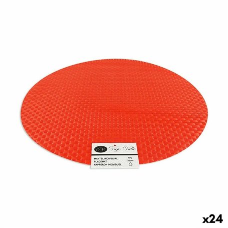 Set de table Viejo Valle Orange 38 cm (24 Unités)