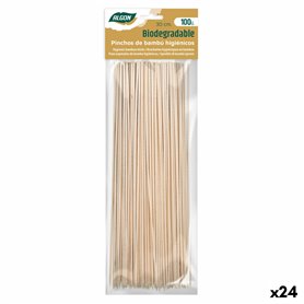 Ensemble de brochettes pour barbecue Algon Bambou 300 x 2,5 x 30 mm (1