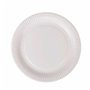 Service de vaisselle Algon Produits à usage unique Blanc Carton 23 cm 