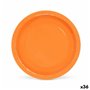 Service de vaisselle Algon Produits à usage unique Carton Orange (36 U