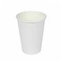 Set de Verres Algon Carton Produits à usage unique Blanc 24 Unités (50