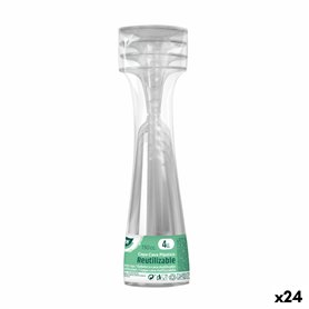 Verres à champagne réutilisables Algon Transparent 24 Unités 150 ml (4