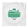 Lot d'assiettes réutilisables Algon Rond Blanc Plastique 20,5 x 2 cm (