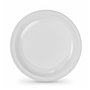 Lot d'assiettes réutilisables Algon Rond Blanc Plastique 22 x 22 x 1,5