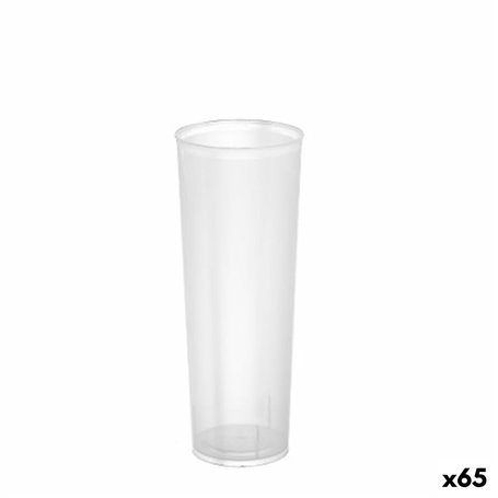 Lot de verres réutilisables Algon Transparent 65 Unités 330 ml (6 Pièc