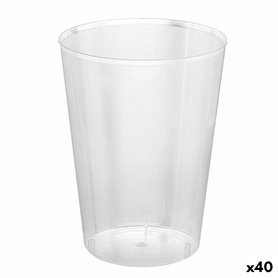 Lot de verres réutilisables Algon Transparent Cidre 40 Unités 500 ml (