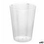 Lot de verres réutilisables Algon Transparent Cidre 40 Unités 500 ml (