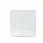 Lot d'assiettes réutilisables Algon Blanc Plastique 23 x 23 x 1,5 cm (