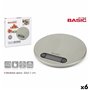 balance de cuisine numérique Basic Home Argenté 20 x 2,1 cm (6 Unités)