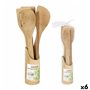 Set d'Ustensiles de Cuisine Privilege Bambou 30 cm (5 Pièces) (6 Unité