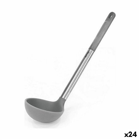 Casserole Quttin Gris Silicone Acier 31 x 8,5 cm