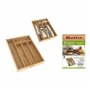 Range-couverts Quttin Bambou 34 x 26 x 4 cm (8 Unités)