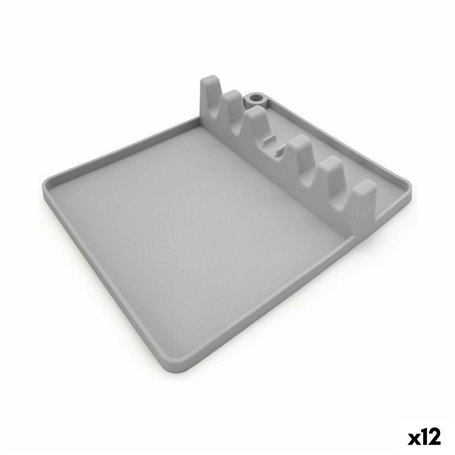 Support pour Ustensiles de Cuisine Quttin Silicone 20 x 17 x 4 cm (12 