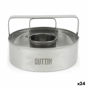 Moule Quttin Acier 7,5 x 7,5 x 5 cm (24 Unités)