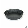 Moule à gâteaux Quttin Perforé Démontable 20 x 5 cm (12 Unités)