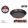 Moule pour four Quttin Cherry Acier au carbone 32 x 32 x 5 cm (12 Unit