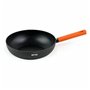 Wok Quttin Gastro Noir Orange 47 x 29 x 8 cm (6 Unités)