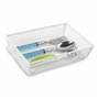 Range-couverts Confortime Métal Blanc 21,8 x 15,24 x 5,2 cm (12 Unités