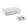 Range-couverts Confortime Métal Blanc 21,8 x 15,24 x 5,2 cm (12 Unités