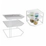 Etagère Confortime Organisateur Blanc Métal 23 x 23 x 20 cm (8 Unités)