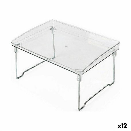 support pour assiettes Confortime Pliable Transparent 31 x 22 x 16,8 c