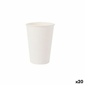 Set de Verres Algon Carton Blanc 45 Pièces 220 ml (20 Unités)