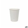 Set de Verres Algon Carton Blanc 12 Pièces 250 ml (20 Unités)