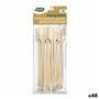 Baguettes en Bambou Algon 13,5 cm Lot 20 Pièces (48 Unités)