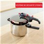 Marmites Express Tefal 6 L Acier inoxydable