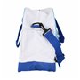 Sac de Sport avec Porte-Chaussures LongFit Care Bleu/Blanc (2 Unités)