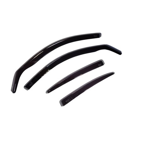 Déflecteur de vent HEKO HO17313 Frontal/Arrière 4 Unités