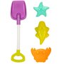 Set de jouets de plage Colorbaby 4 Pièces polypropylène (12 Unités)