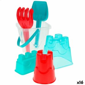 Set de jouets de plage Colorbaby 6 Pièces (16 Unités)