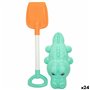 Set de jouets de plage Colorbaby 2 Pièces Crocodile Pelle polypropylèn