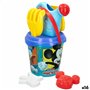 Set de jouets de plage Mickey Mouse Ø 18 cm (16 Unités)