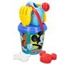 Set de jouets de plage Mickey Mouse Ø 18 cm (16 Unités)