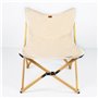 Chaise de camping pliante Aktive Terre 58 x 73 x 61 cm (2 Unités)