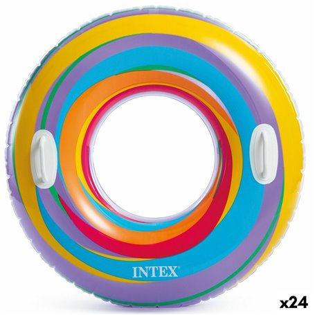 Bouée Gonflable Donut Intex Ø 91 cm 91 x 22 x 91 cm (24 Unités)
