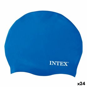 Bonnet de bain Intex Taille unique Silicone (24 Unités)
