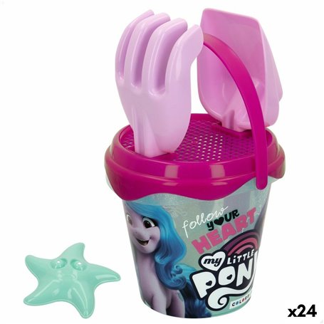 Set de jouets de plage My Little Pony Ø 14 cm polypropylène (24 Unités