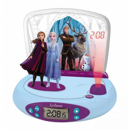 LEXIBOOK La Reine des Neiges 2 - Réveil projecteur avec sons 55,99 €