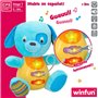 Peluche sonore Winfun Chien 15,5 x 16,5 x 11,5 cm (6 Unités)