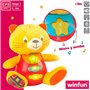 Peluche sonore Winfun Chat 16 x 17,5 x 10,5 cm (6 Unités)