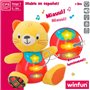 Peluche sonore Winfun Chat 16 x 17,5 x 10,5 cm (6 Unités)