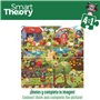 Puzzle Enfant Colorbaby 4 en 1 174 Pièces Ferme 68 x 68 cm (6 Unités)