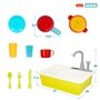 Cuisinière jouet Colorbaby Accessoires 22 Pièces Évier 6 Unités