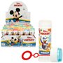 Pompe à bulle Mickey Mouse 60 ml 3,8 x 11,5 x 3,8 cm (216 Unités)