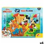 Puzzle Enfant Mickey Mouse Double face 108 Pièces 70 x 1,5 x 50 cm (6 