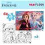 Puzzle Enfant Frozen Double face 4 en 1 48 Pièces 35 x 1,5 x 25 cm (6 